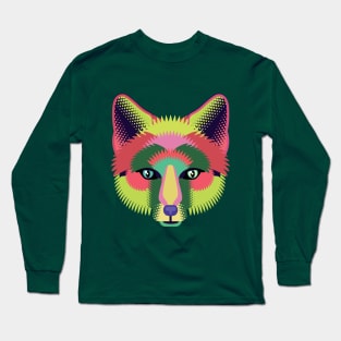 techno fox Long Sleeve T-Shirt